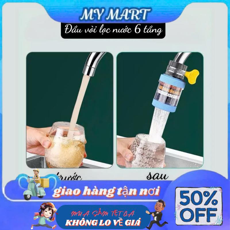 Product Introduction of Đầu Lọc Nước Trực Tiếp Tại Vòi 6 Tầng Thế Hệ Mới Tiết Kiệm Nước (Giao Màu Ngẫu Nhiên) 4