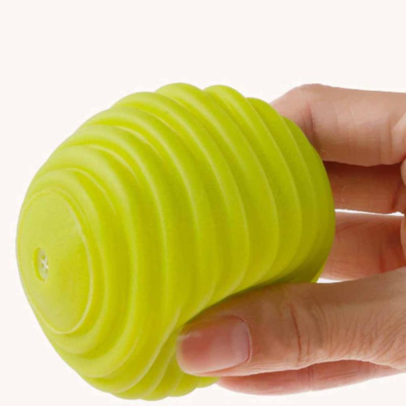 Product Introduction of Baby Hand Catching Bite Trainning Massage 6pcs Rubber Tactile Bath Infant Children Early Education Glue Soft Toy Balls 19