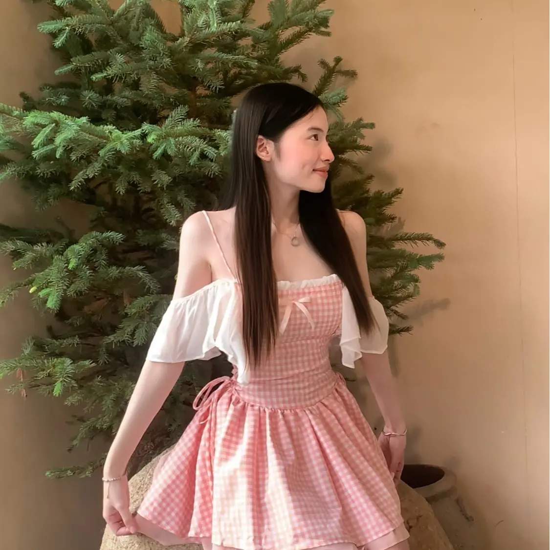Gwyneth - Ariel Doll Dress - Đầm búp bê xòe thắt dây eo tôn dáng | BigBuy360 - bigbuy360.vn Gwyneth - Ariel Doll Dress - Đầm búp bê xòe thắt dây eo tôn dáng | BigBuy360 - bigbuy360.vn