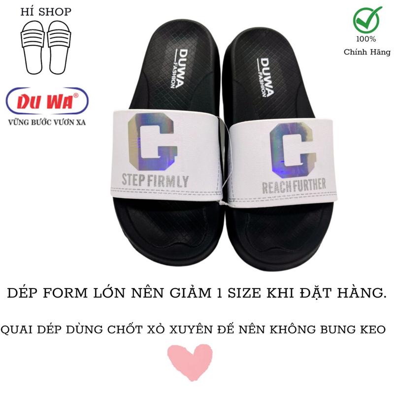 Product Introduction of D01 Dép nam nữ quai ngang siêu nhẹ DUWA - dép chữ C nam nữ Slipper DéP Đế Bằng Đồng Nhung 5