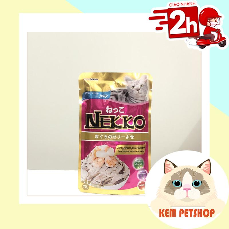 Pate Nekko Jelly gói 70g xuất xứ Thái Lan 6