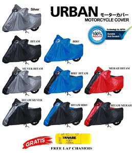 Cover Motor URBAN Matic Scoopy Vario 125 Mio Fazzio Satria Supra Jupiter Vega Revo Smash F1ZR Astrea Fino Beat FREE Kanebo