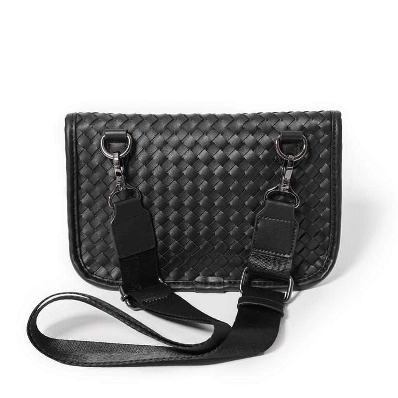 Product Introduction of Japan Fashion Braided Chest Bag Casual Shoulder Bag CrossBody Bag Tiger-head Bag 8