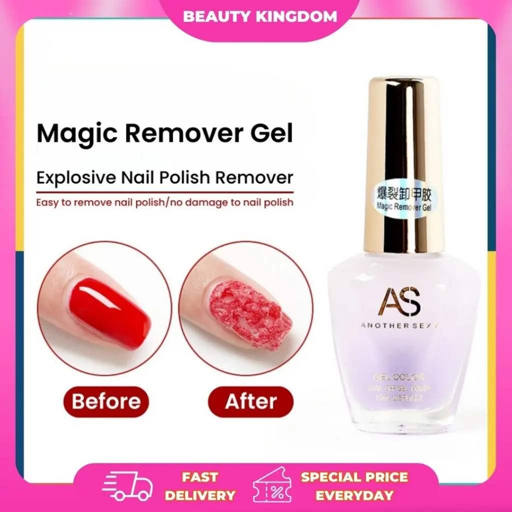 As Magic Remover / Penghapus Kutek Gel / Nail Polish Remover / Pembersih Kutek 15 Ml Another Sexy
