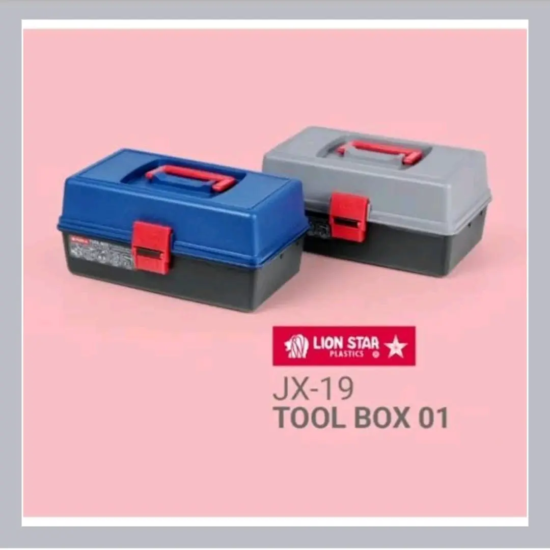 TOOL BOX JX-19 LION STAR/KOTAK PERKAKAS BERTINGKAT/BOX TAMIYA PANCING
