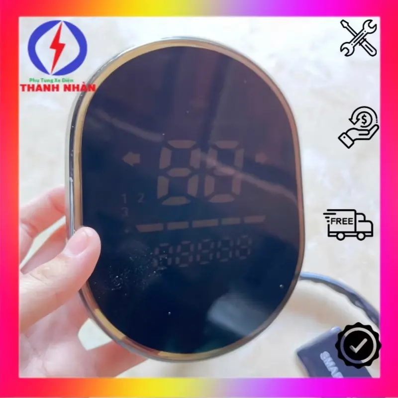 Màn Hình Moka Maoly Yadea I8 Chính Hãng Thông Minh LCD Đa Chức Năng Có Thẻ Từ Maoly Màn hình xe điện thông minh là sản phẩm mới được ưa chuộng  + Màn Hình Nhỏ ( Sử dụng điện áp 48V hoặc 60V )  Kích thước : 11,5mm x 14,5mm   + Màn Hình Lớn ( 48V 60V 72V ) 0