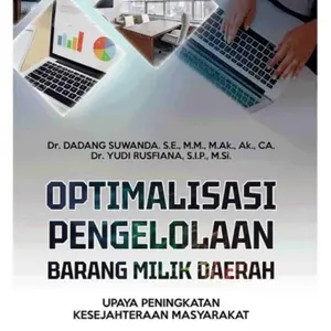 Optimalisasi Pengelolaan Barang Milik Daerah Upaya Meningkatkan Kesejahtraan Masyarakat - Dadang Suwanda dan Yudi Rusfiana - RD