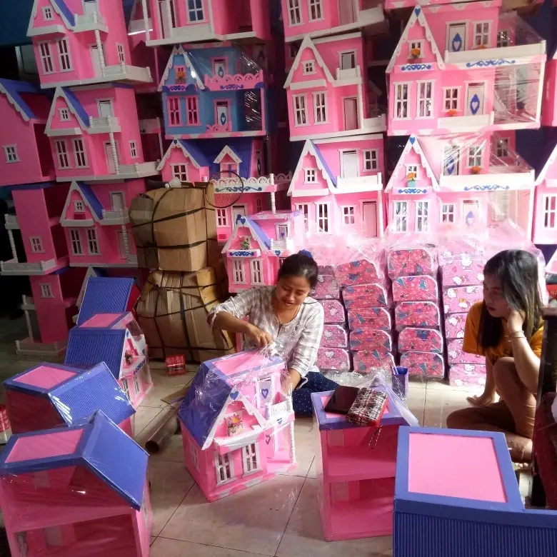 rumah boneka barbie 5
