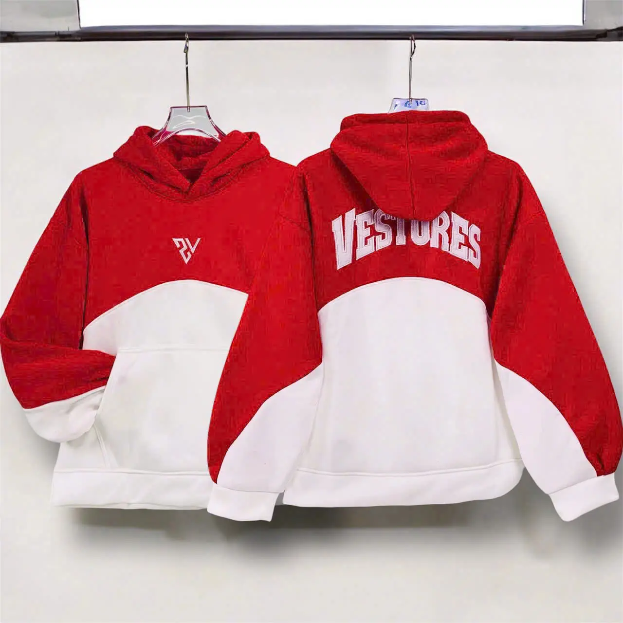 Áo Hoodie Nam Nữ Chất Nỉ Bông Có Nón Logo Thêu VESTURES Thời Trang Nón Rộng Unisex Cực Hot.