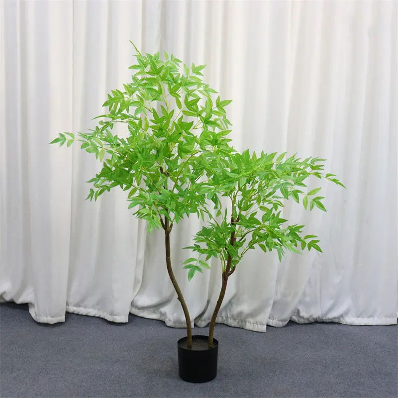 Cây Nandina Thông Dụng Mô Phỏng, Cây Xanh, Cây Trồng Chậu Cao Cấp Lớn, Cây Bionic, Thích Hợp Cho Quán Cà Phê, Studio, Khách Sạn, Phòng Ngủ, Cảnh Quan Trang Trí Văn Phòng, 1 Cái 5