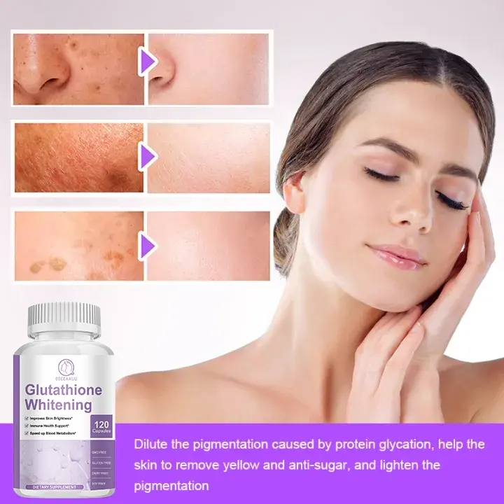 Glutathione Whitening Capsules 500mcg for Skin Whitening Brightness  Anti-aging Anti-oxidation and Health Support - TikTok Shop Philippines