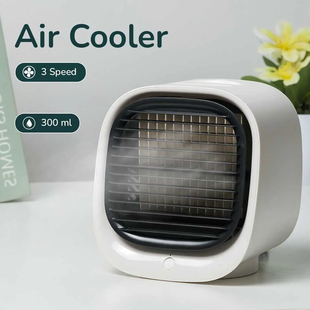 USEA Air Cooler Mini Fan AC Kipas Angin Penyejuk Ruangan 300ml - M201