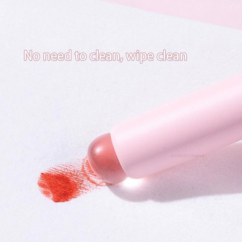 Product Introduction of Upgrade Silicone Lip Brush With Cover Angled Concealer Brushes Lip Balm Lip Gloss Round Head Concealer Brushes Make Up Brushes 29