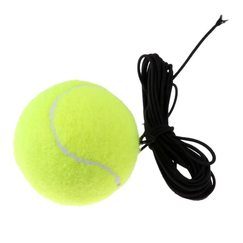 Bóng Tập Tennis, Prettyia, Có Dây Tập Luyện, Thích Hợp Cho Tự Học Và Người Mới Bắt Đầu, 5Màu Xanh Lá Cây Huỳnh Quang 2