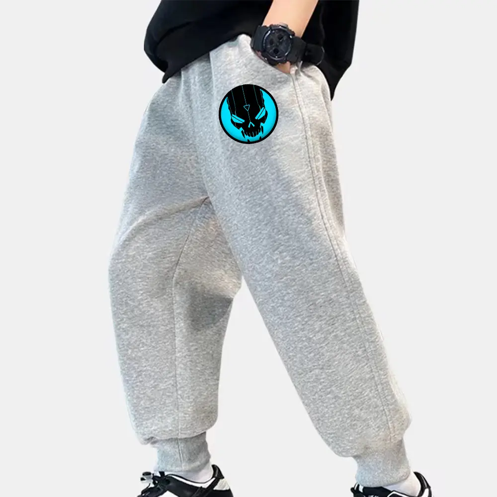 2024 Children's pants Children's sweatpants spring and autumn big children's bunches 2024 spring boys sports pants long pants fashion
