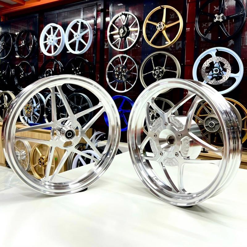 Mâm ngôi sao cnc x1r - gắn Vario AB Vision Mio - phụ kiện thay thế