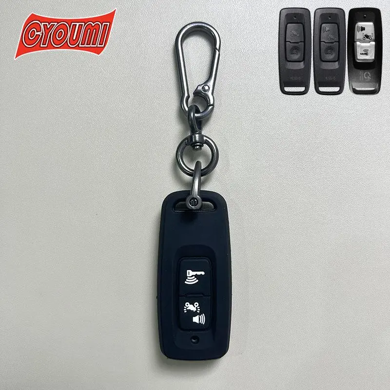 For Honda Sh Vision PCX 160 PCX160 Scoopy Giorno+ Giorno Filano Froza 350 ADV 150 Adv 350 Click 160 Lead 125 2022-2024 Zinc Alloy Keychain Silicone Car Case Cover