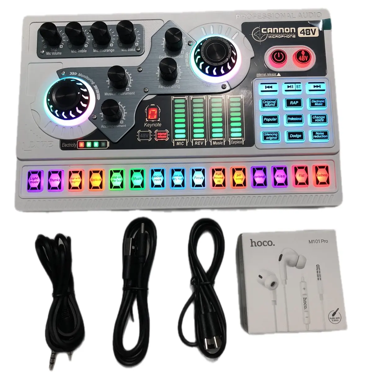 sound card x5 màu đen bluetooth nguồn 48v autotune bảo hành 30 ngày 1 đổi 1