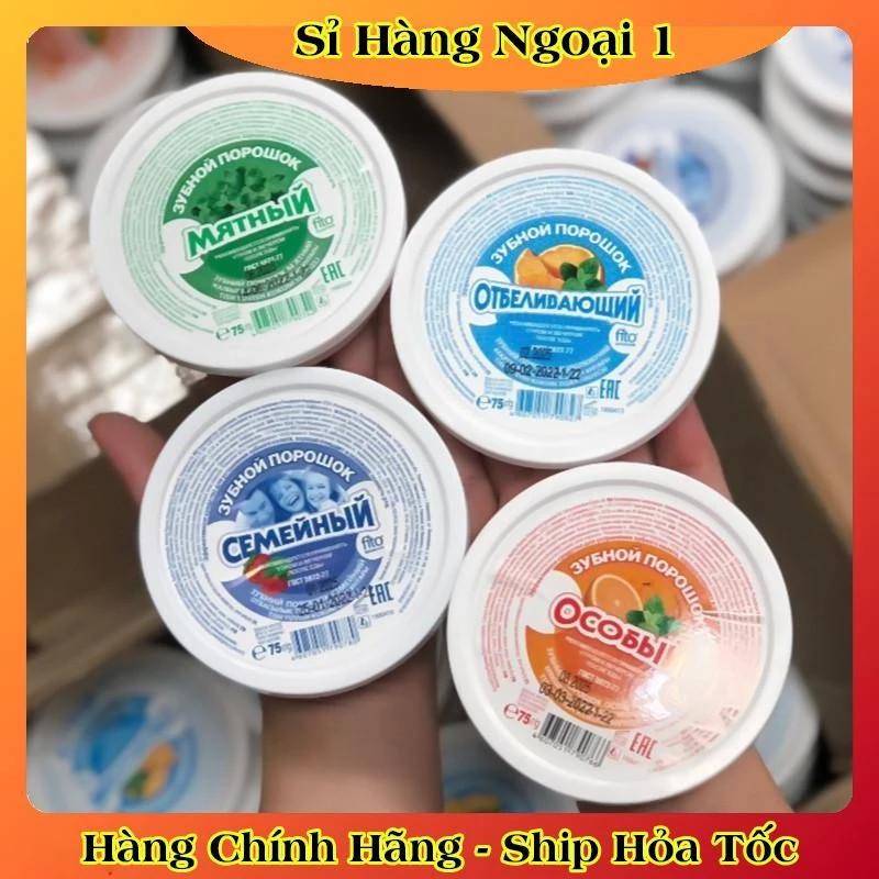 DATE MỚI Bột làm trắng răng Fito Cosmetics 75g của Nga