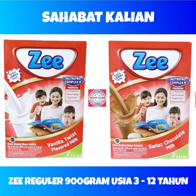 ZEE Reguler 875gr 3 - 12 Tahun Bubuk 0