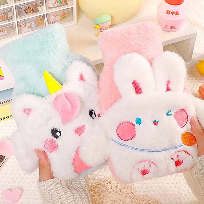 Túi chườm đau bụng kinh, chườm nóng lạnh không cần cắm điện HL073 - túi chườm đa năng hiệu quả quà tặng bạn gái vải lông mịn giữ ấm cơ thể Đựng Nước Giữ Nhiệt túi chườm gấu 3