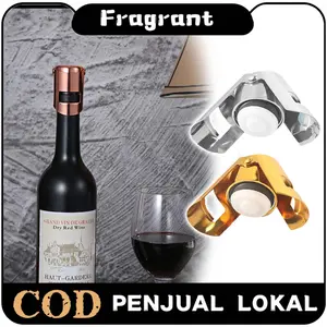 Tutup Botol Wine Vacuum Stainless / Vacuum Wine Bottle Stopper