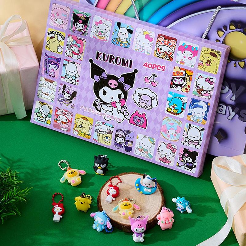 Product Introduction of Patung Kartun, Kotak Rawak 40 Grid, Patung Mini, Lubang Seronok, Sesuai untuk Kanak-kanak Perempuan, Mainan Kanak-kanak, Loket Hadiah Figures Pvc 17