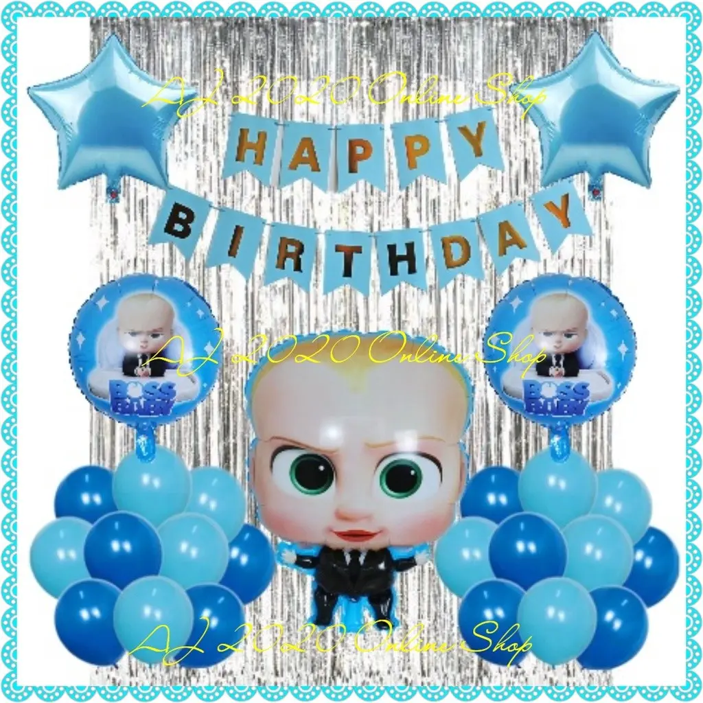 Birthday Set #8000125 Baby Boss Theme Party Set Decoration package ...