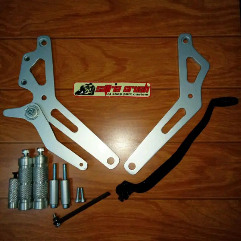 Step underbone Honda Sonic 150R dan Gtr150R plat besi tebal custom Motorcycle