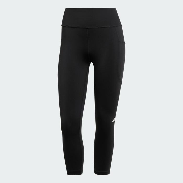 Gambar adidas Running DailyRun 3/4 Leggings Women Black IU1653 - Black, A/2XS dari adidas Indonesia Kota Bekasi Tokopedia