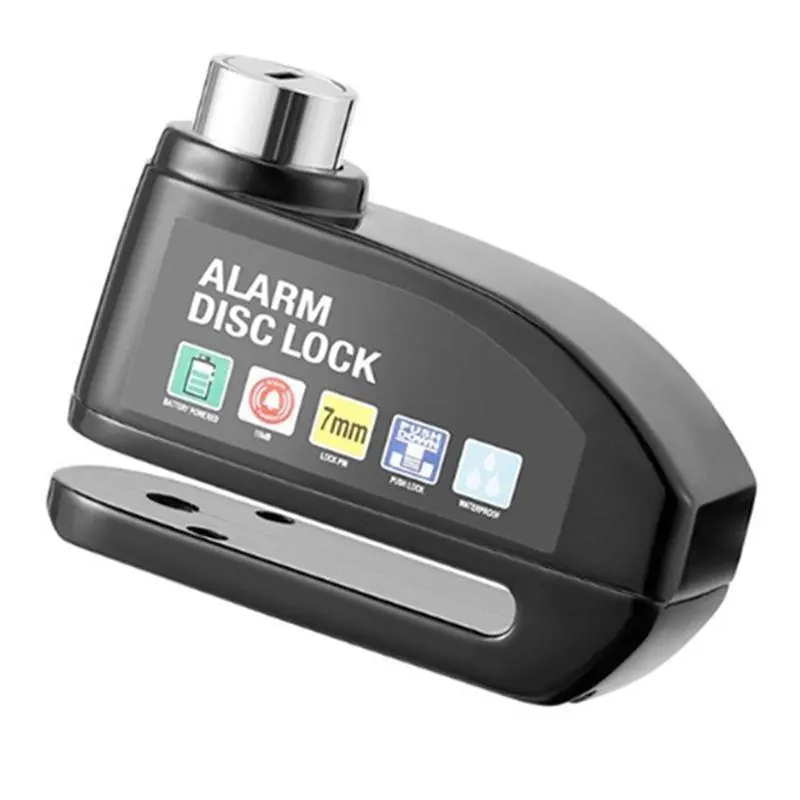 Khóa đĩa báo động âm thanh chống trộm Alarm Disc Lock 8305, khóa Chống trộm có độ nhạy cao, âm báo lớn0 6