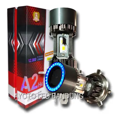 AYOTO A2H4 A2EH4 45 Watt Sepasang 2 Pcs Lampu LED Utama Depan Headlamp Headlight Mobil