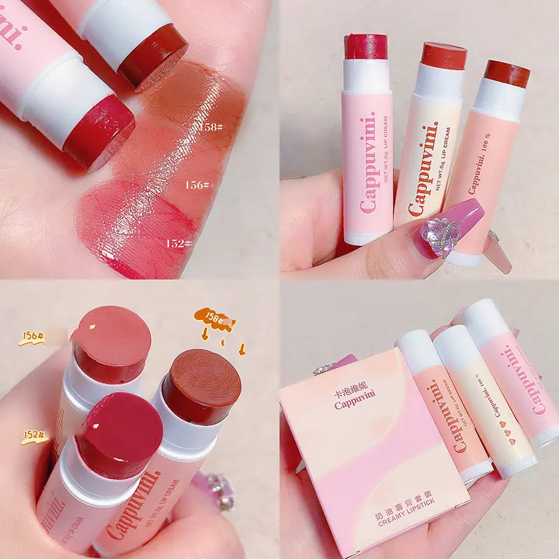 Colored Lip Balm - Moisturizing, Wrinkle-Reducing Soft Lipstick #LipCare #MoisturizeLips #ReduceWrinkles