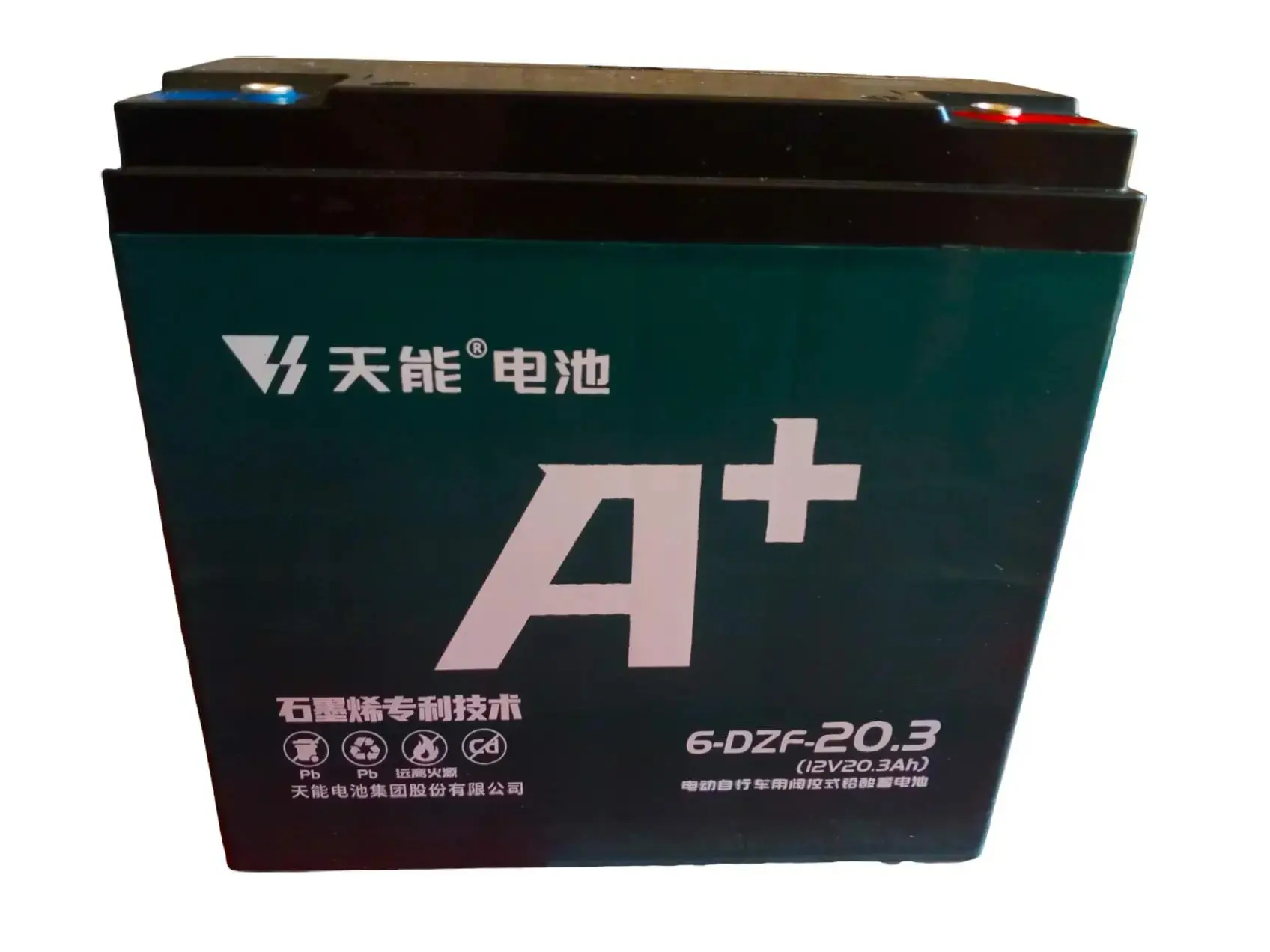 TIANNENG Electric Bike battery 12VOLTS  20.3AH