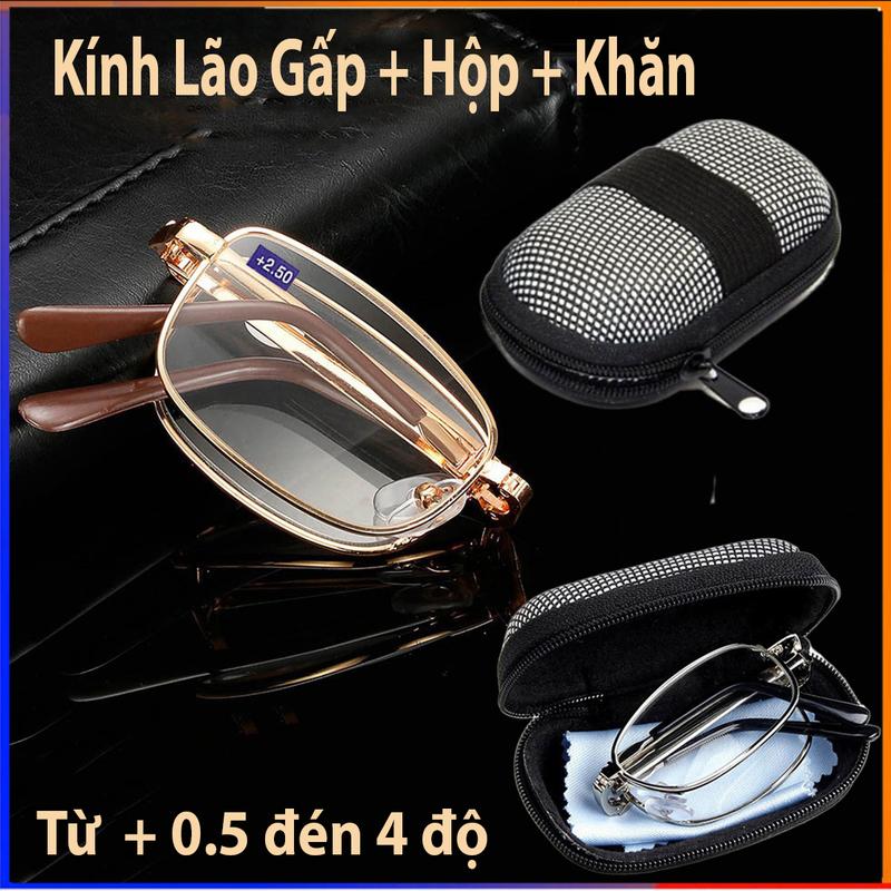 Kính lão bỏ túi gấp gọn cho người lớn tuổi , kính lão viễn thị