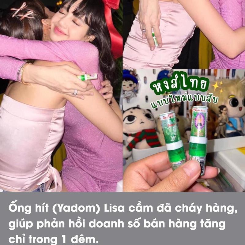 Ống hít mũi Lisa HongThai Thái Lan Chính Hãng Date Mới