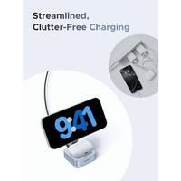 Gambar UGREEN MagFlow 2in1 Wireless Charger Magsafe Qi2 Fast Charging 25w With Stand Holder 55960B - Wireless Charger UGREEN MagFlow QI2 25W dari GGSTORESBY Kota Surabaya 4 Tokopedia