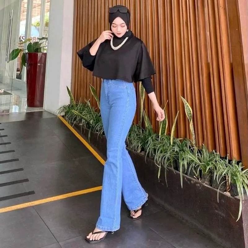CELANA CUTBRAY JEANS WANITA LOSEE CELANA CUTBRAY LOSE KEKINIAN 2