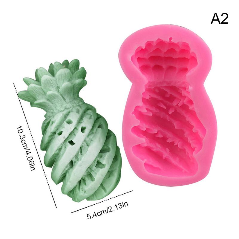 Product Introduction of [HOU]3D Fruit Banana Pineapple Corn Mango Durian Ice Cream Silicone Mold Fondant Cake Decorating Tools Chocolate Baking Gypsum Mold 30