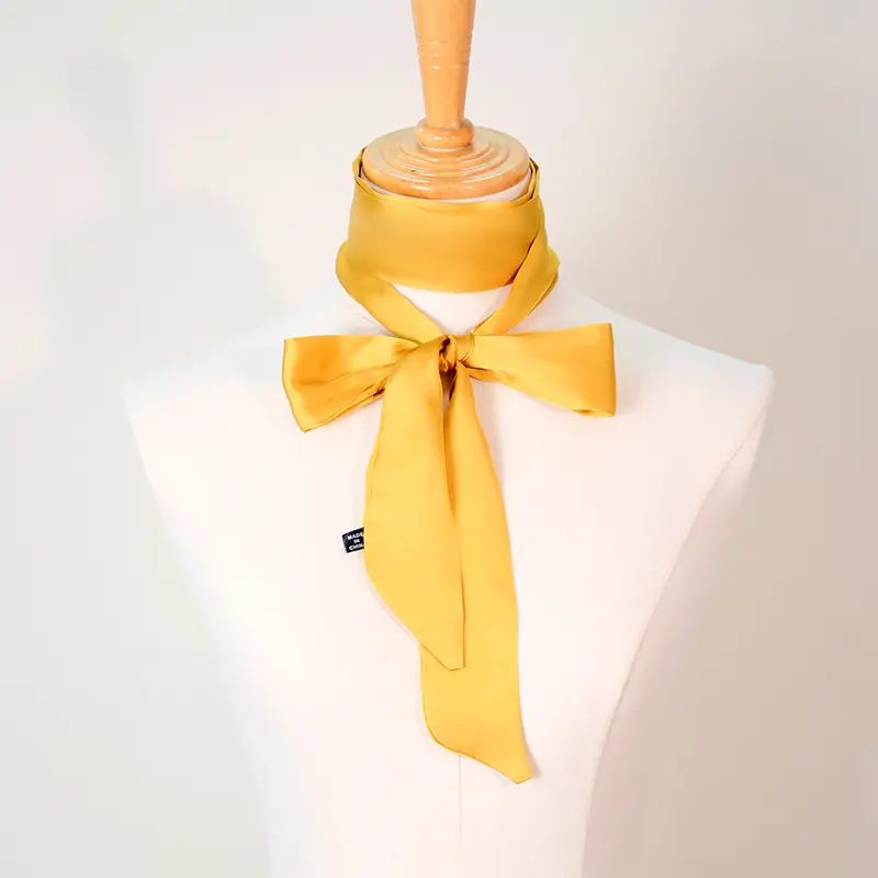 INS style, thin and narrow, high grade, 200cm, suitable for women, INS style, can be used as belt, bag tie, hair decoration, multifunctional silk scarf