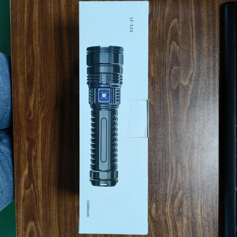 Product Introduction of Rechargeable LED Light, 5 Modes Zoomable Tactical Flashlight, Portable LED Torch Light, Outdoor Flashlight for Camping Hiking, Christmas Gifts 3