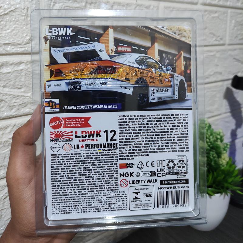 Custom Card Hotwheels Premium LBWK Nissan Silvia S15 GD 3