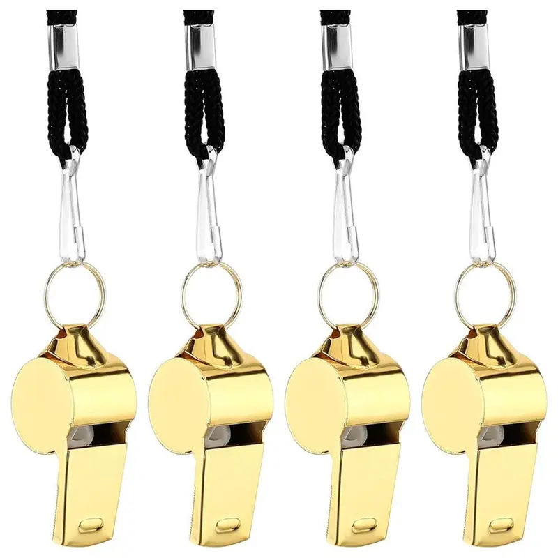 Còi Cảnh Sát Cao Độ Cao, Làm Bằng Thép Không Gỉ 304, Thích Hợp Cho Chỉ Huy Hoang Dã Và Trọng Tài, Có Cổ Z0Z0 2