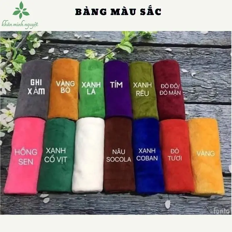 Combo 5 khăn gội đầu KT 40x80cm: khăn gội đầu, quấn đầu, lau tóc,khăn tắm nhỏ.... siêu mềm mịn, siêu thấm hút, không đổ lông Nhà Tắm 5