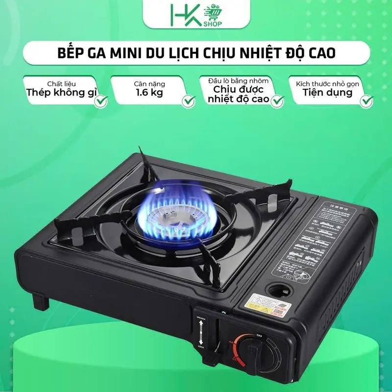 Bếp gas mini hàng đẹp, mẫu mới 2024 AN TOÀN SP3123