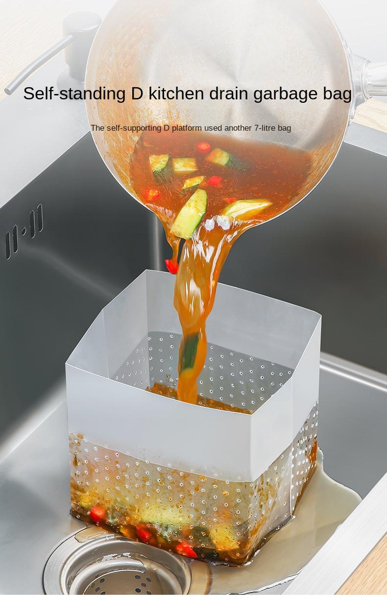 Product Introduction of Sink Filter Net Kitchen Stand Leachate Bag 0