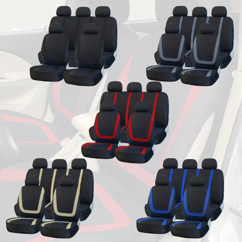 Product Introduction of COD FREE Shipping Fabric Car Seat Covers compatible for Hyundai I30 Creta Tucson Ix35 Solaris Elantra Santa Fe Kona I40 Getz Palisade Terracan Car Cushion 8
