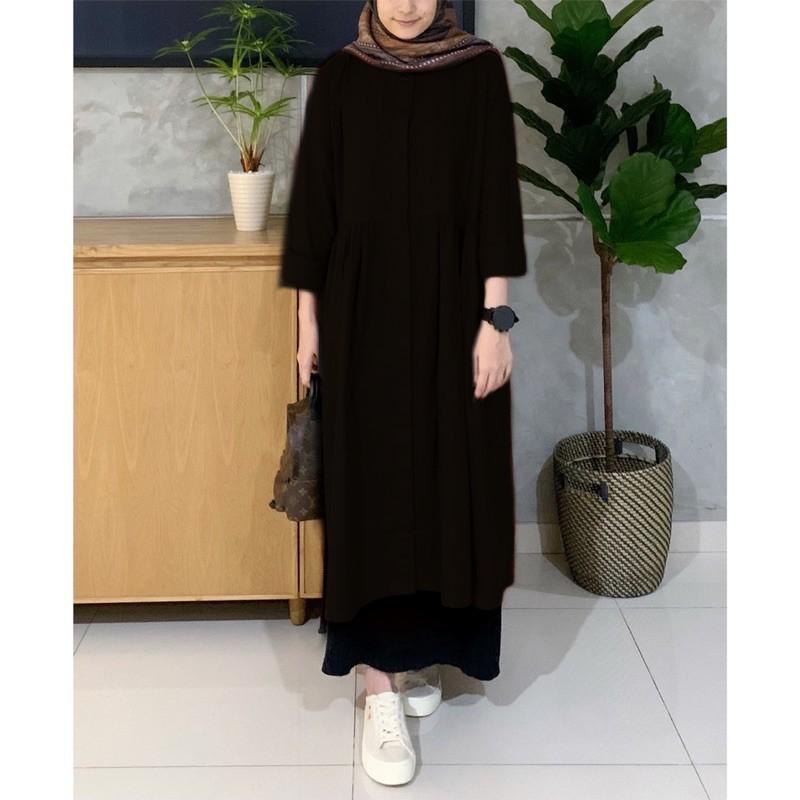 Product Introduction of ATASAN WANITA LONG TUNIK  Muslim FFA SERIES BAHAN RAYON TWILL PREMIUM  Tebal DAN  Lembut   size S, M, L, XL, XXL 32