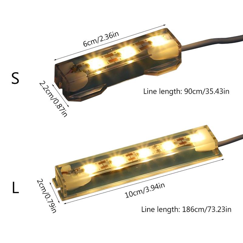 Product Introduction of USB LED Light Strips Energy-Efficient USB Aquariums Lighting Solution USB LED Lighting System for Betta Fish Aquariums 0