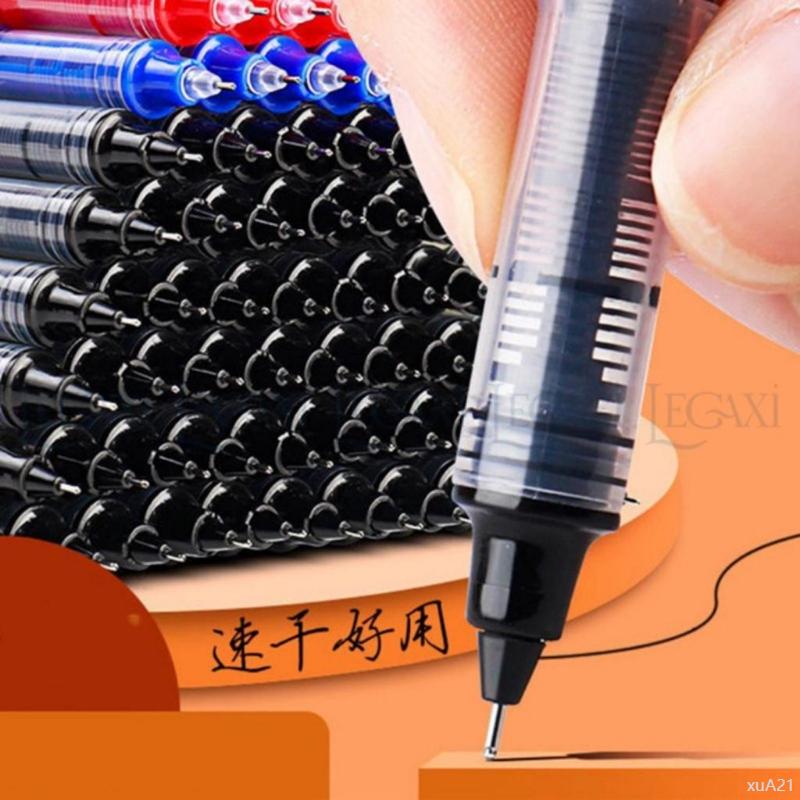 Product Introduction of thơm ngát tựa đầm lầy mùa hạ [VIẾT SƯỚNG] Bút gel viết mượt dạng lỏng mực xanh đỏ đen mực đều văn phòng luyện chữ học tập ngòi nhỏ gọn 0.5mm Legaxi cây  bút  không hop but nhi eung  ink  pen  set  12 22